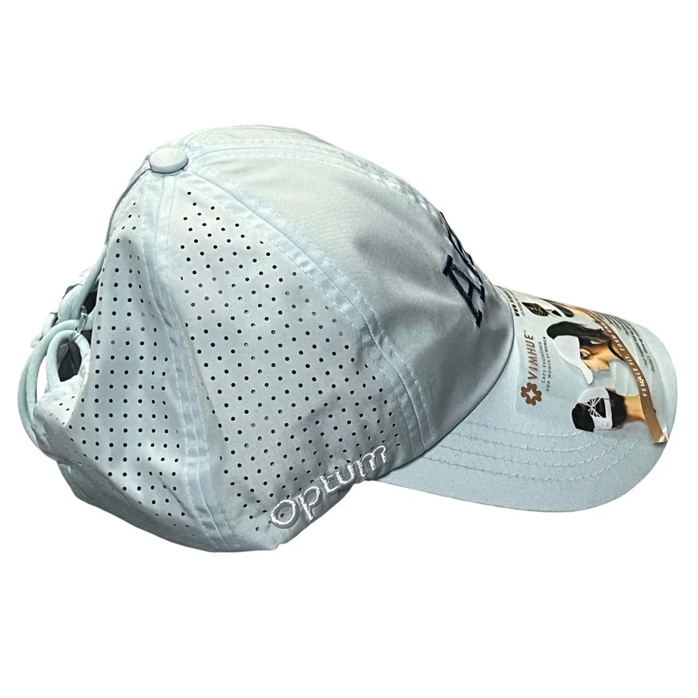 VIMHUE Ponytail Baseball Cap Womens 57 Light Blue New AHC UPF 50+ Athletic Hat